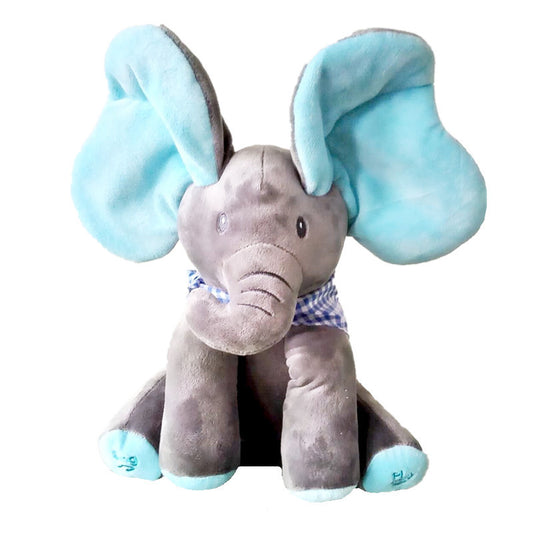 Peekaboo Elephant Plush Doll