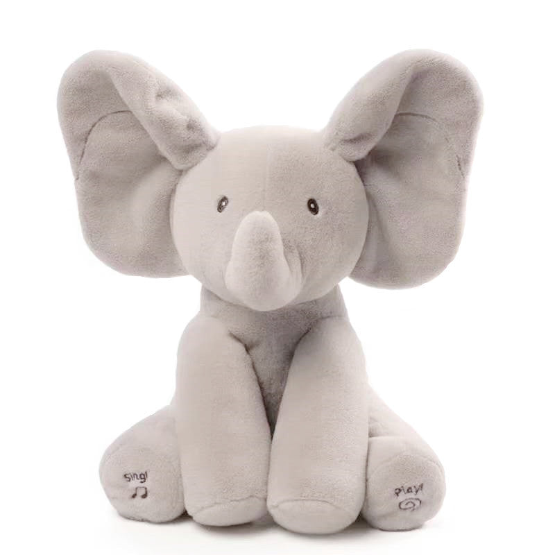 Peekaboo Elephant Plush Doll